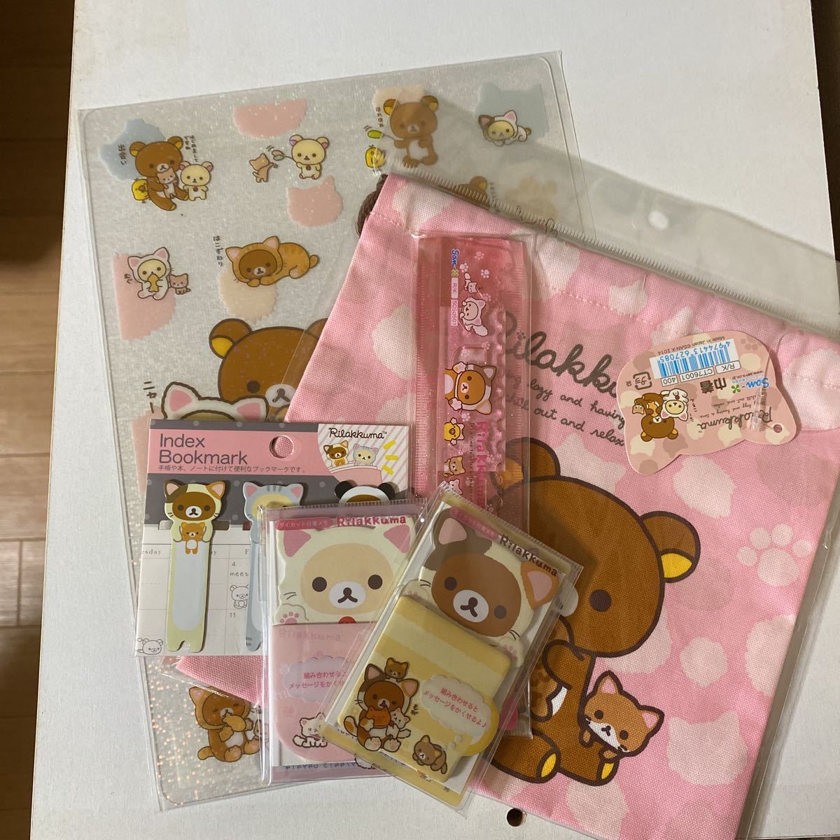  Rilakkuma. ... кошка продажа комплектом внизу кровать ... книжка Mark линейка сумка ko Rilakkuma желтый itoli