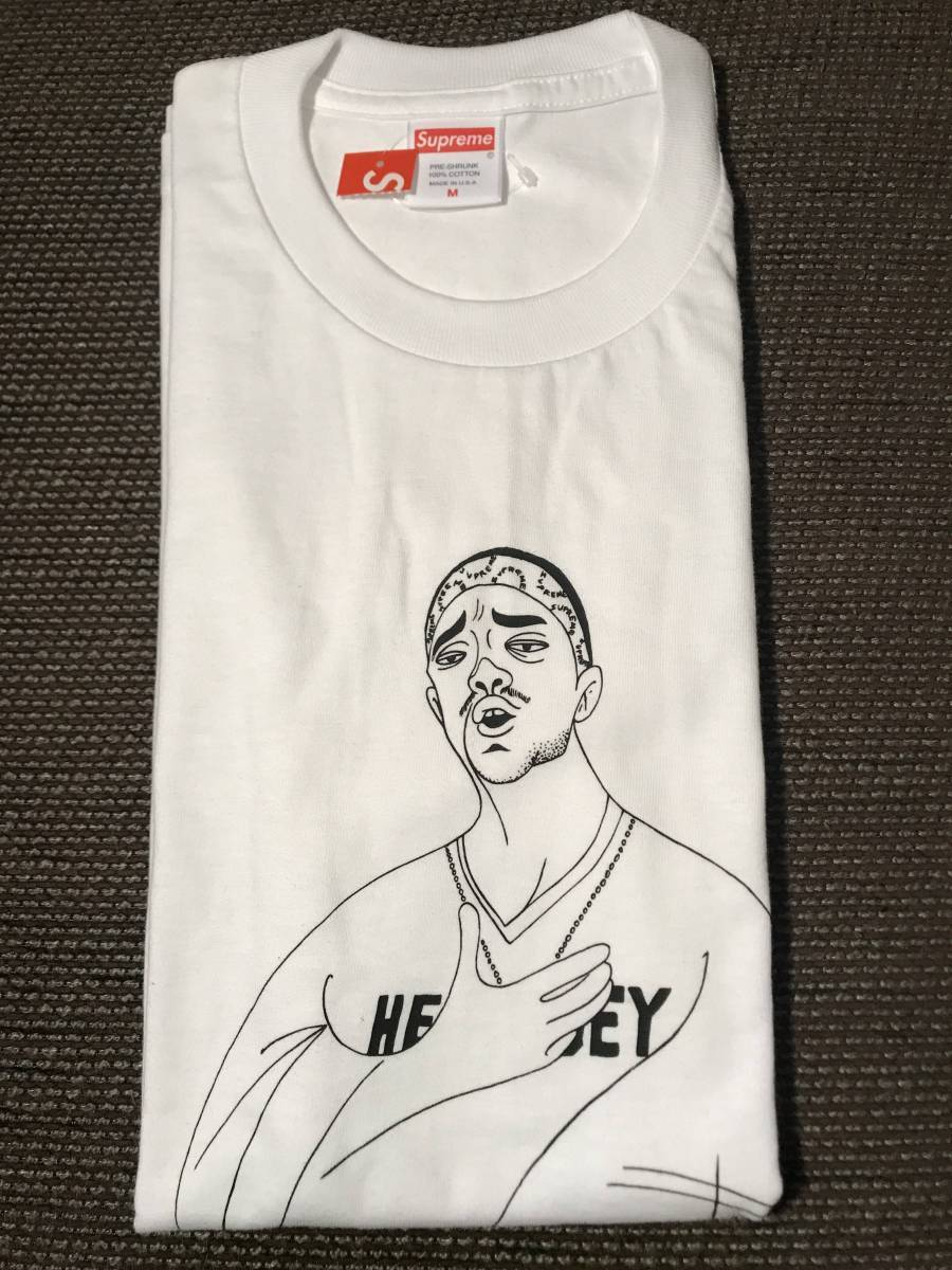 新品 未使用 国内正規品 ◆ Surpreme 18ss Prodigy Tee White／白 サイズM ◆ 半タグ付 代官山店舗購入商品_画像1