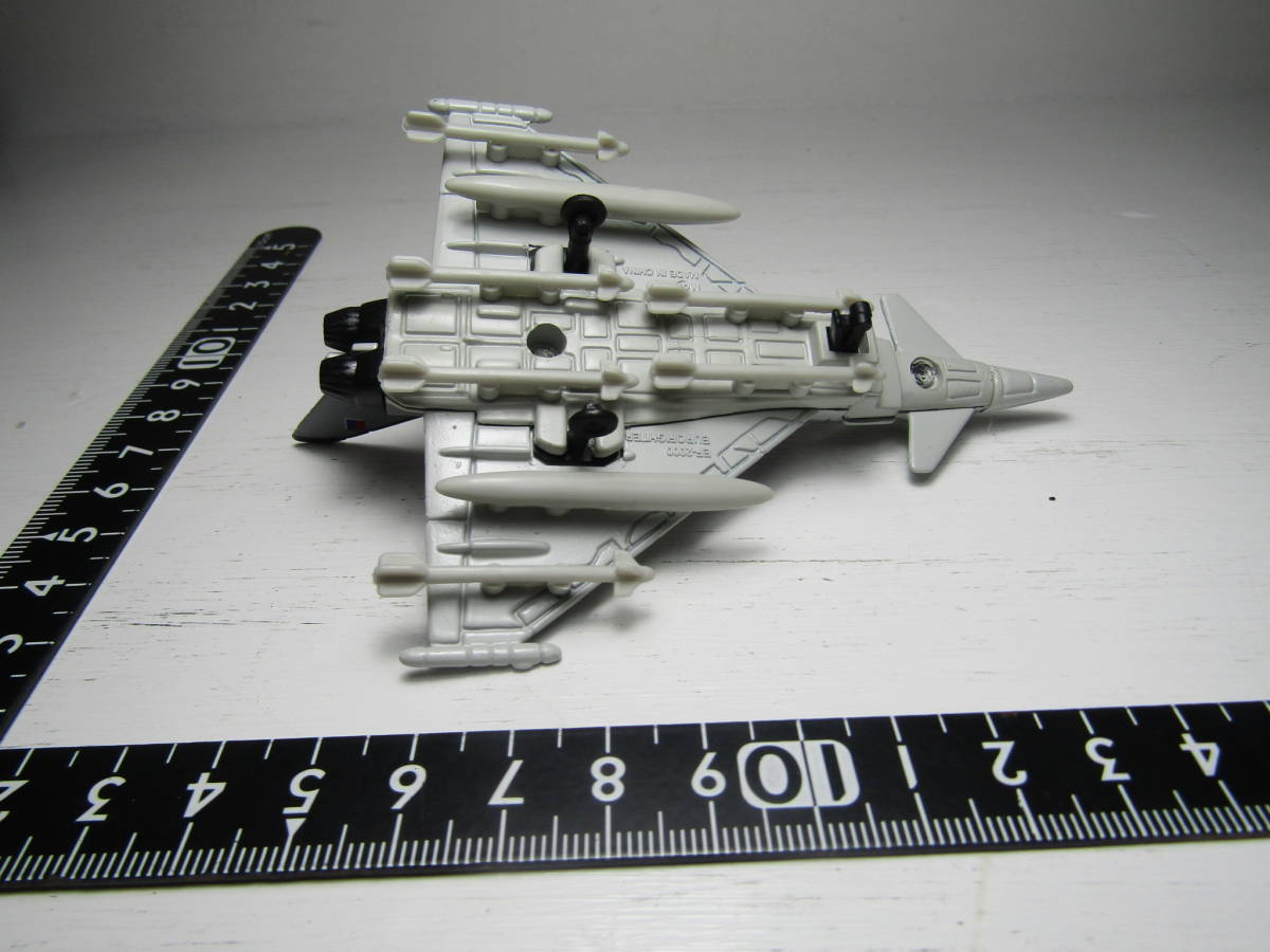 EUROFIGHTER Maisto eurofighter jet fighter jet diecast plane NATO ユーロファイター タイフーン 未展示品 ダイキャスト 2001年製 _画像7