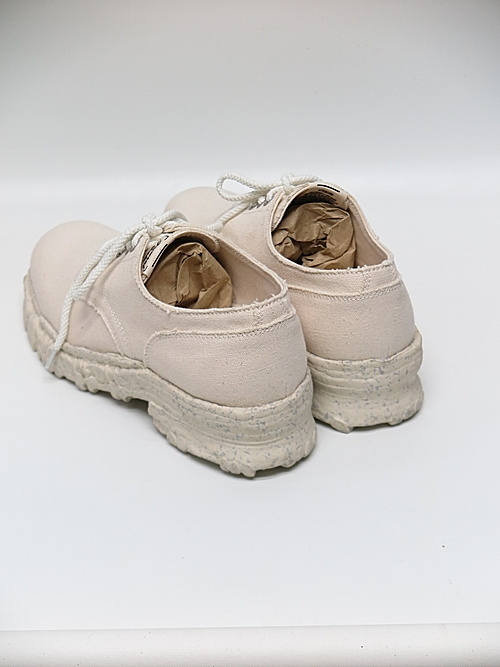 SALE30%OFF/Maison MIHARA YASUHIRO・メゾン ミハラヤスヒロ/PAST sole Canvas Shoes/WHT・41_画像3