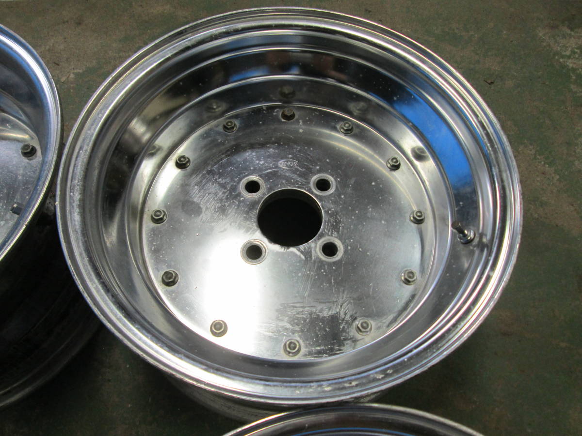 当時物 深リム SSR マークⅠ 7.5J 8J 4本セット 旧車 ハイソ 暴走族