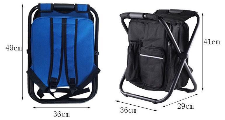 rucksack chair folding chair rucksack keep cool bag heat insulation outdoor line row motion . camp barbecue camouflage new goods 