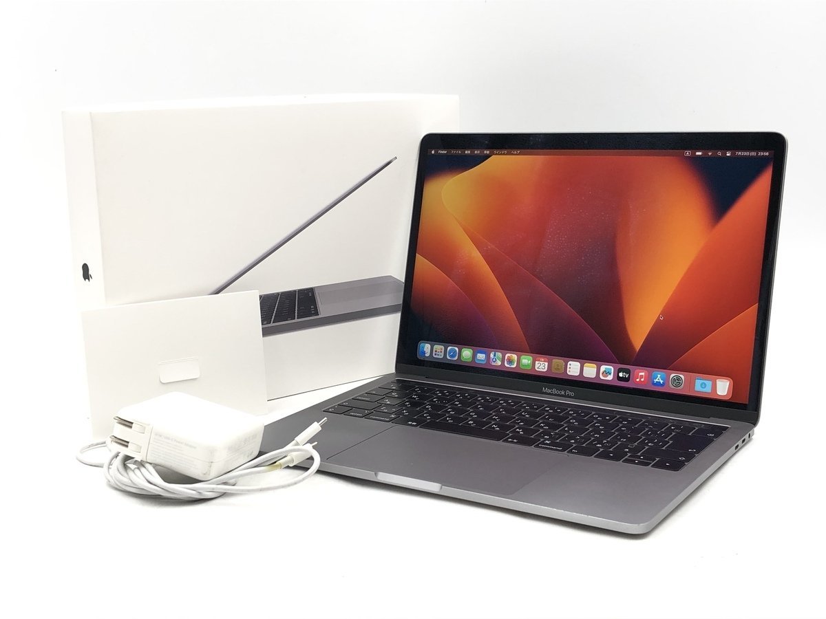 Apple MacBook Pro 13-inch, 2019, Thunderbolt 3ポートx 4 A1989 Core