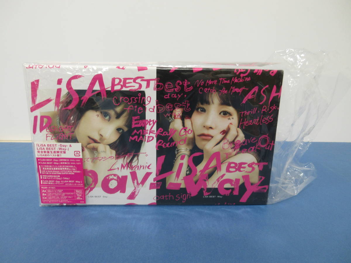 034)LiSA BEST -Day-&LiSA BEST -Way- 完全数量生産限定盤2CD+Blu-ray