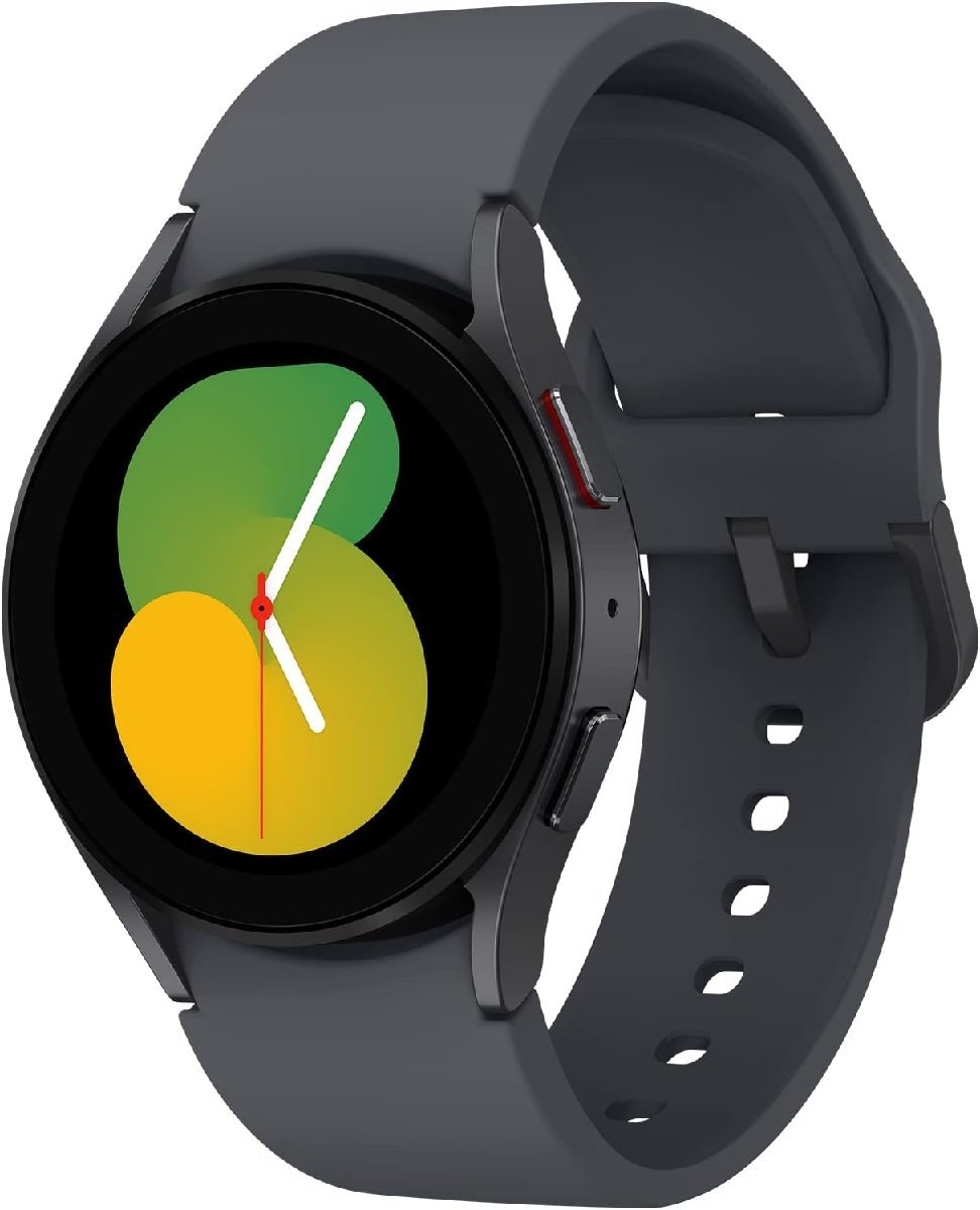 Galaxy Watch5 40mm 電話 / グラファイト [by Galaxy純正 国内正規品] SM-R900NZAAXJP 保証有