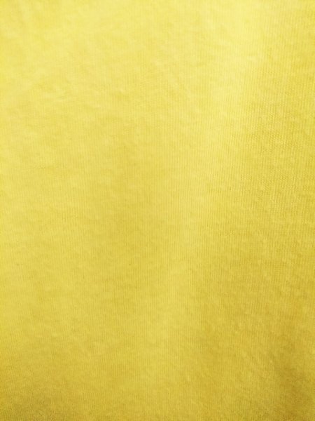 LU0151 ○送料無料 古着 gleam グリーム ノースリーブ カットソー Fサイズ イエロー 黄色 タンクトップ ビジュー 春夏 インナー 涼しい_画像3