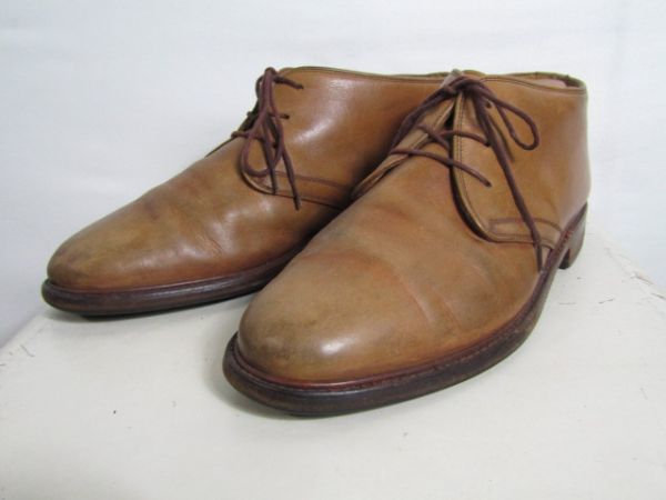 PARABOOT パラブーツ　チャッカブーツ　レザー　6 24.5cm キャメル【中古】【メンズ】