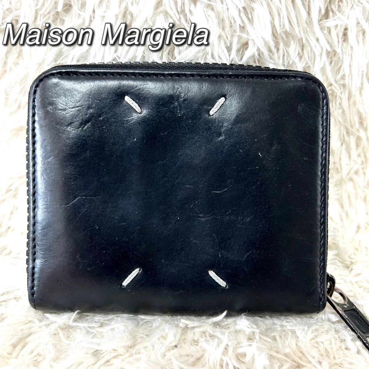 お気に入り】 美品 メゾンマルジェラ MaisonMargiela 折り財布 4