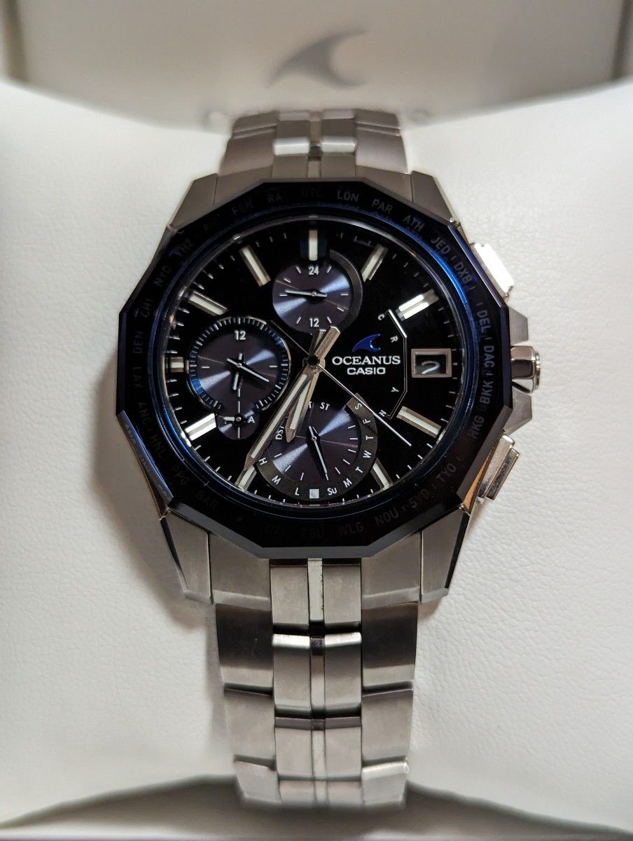 オシアナス　OCW-S6000-1AJF  CASIO　カシオ　OCEANUS　6000