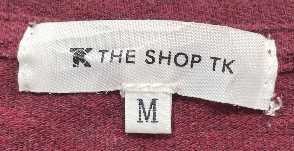 ザ ショップ ティーケー タケオキクチ THE SHOP TK 半袖Tシャツ　　 ポケットTシャツ マルチカラー 柔らかい上質素材 石瀬5361_画像3