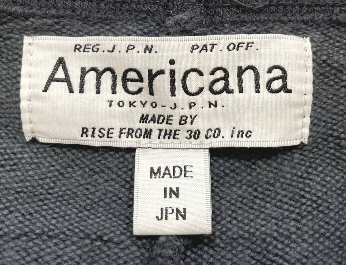 アメリカーナ Americana 半袖 スウェット ワンピース ロング丈　　ロングシーズ 日本製 ハイクオリティ 石瀬5350_画像6