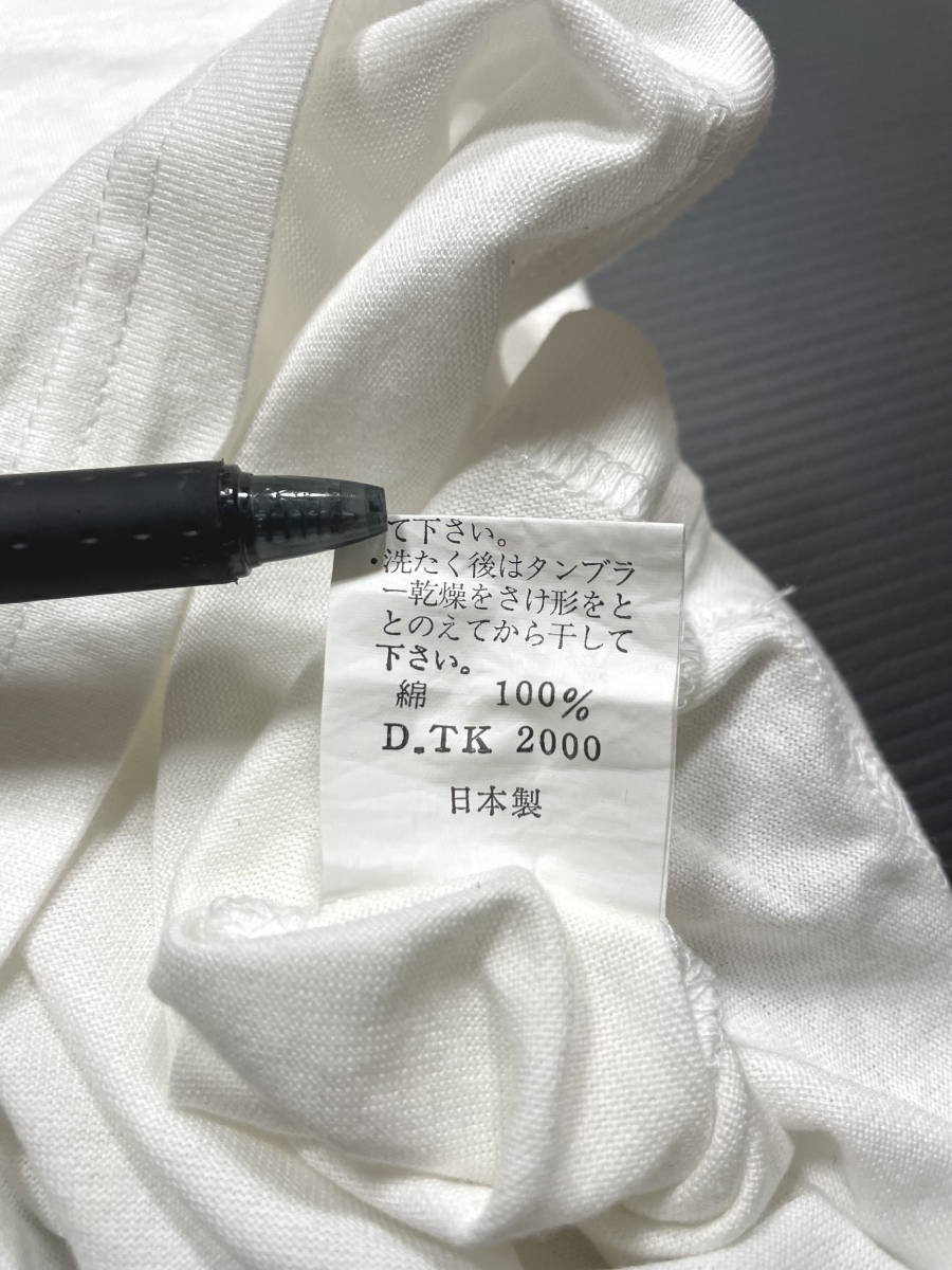 美品 ケンゾーゴルフ KENZO GOLF ビッグロゴ デカロゴ Tシャツ　　カットソー ハイクオリティー 日本製 石瀬5409_画像6