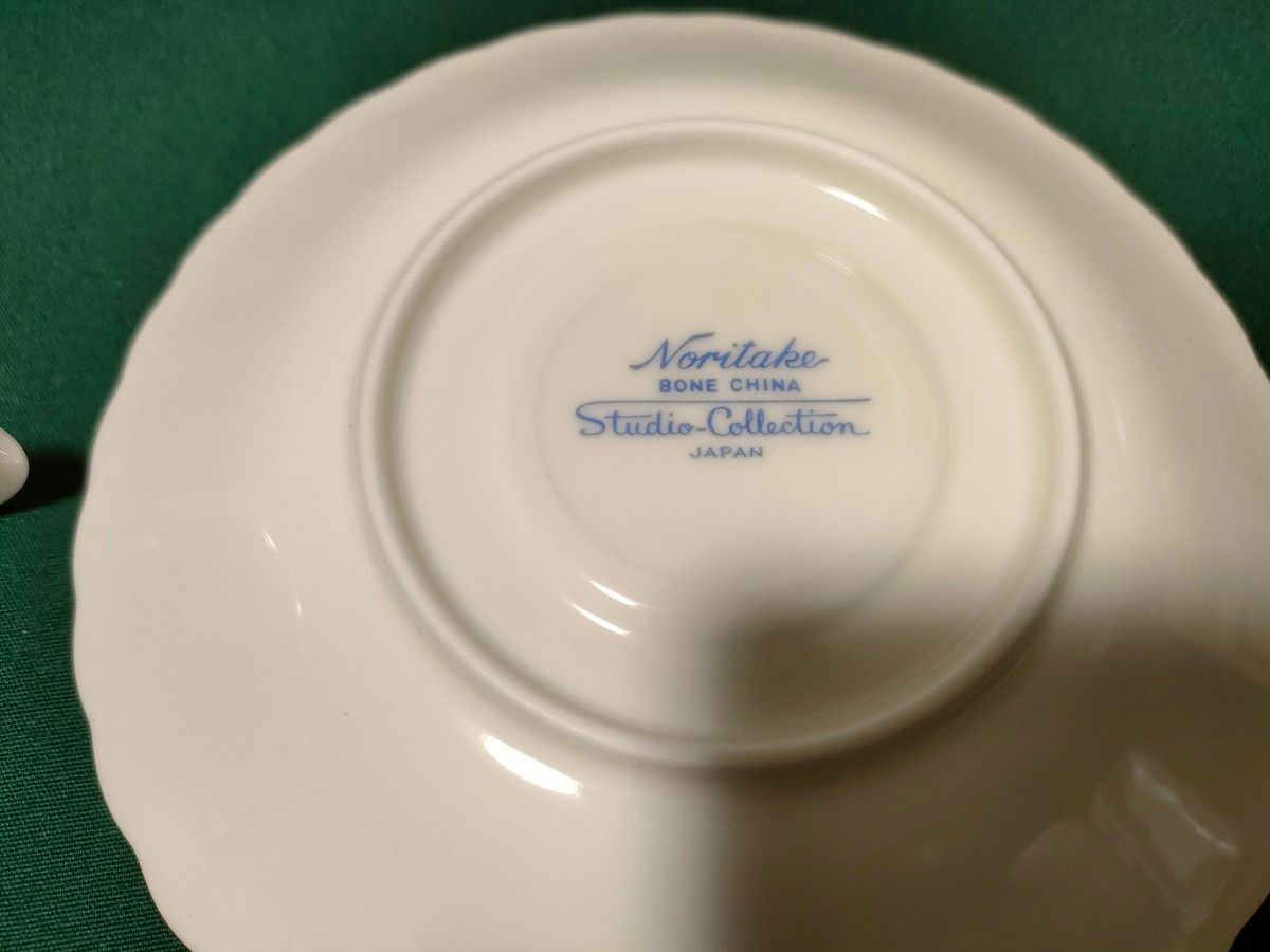 ノリタケ スタジオコレクション カップ&ソーサー 6客 9822 青い ノリタケ スタジオコレクション カップ&ソーサー 6客 9822 青い