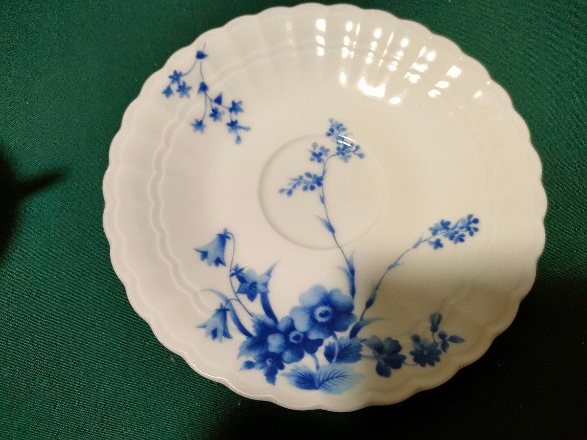 ノリタケ スタジオコレクション カップ&ソーサー 6客 9822 青い ノリタケ スタジオコレクション カップ&ソーサー 6客 9822 青い