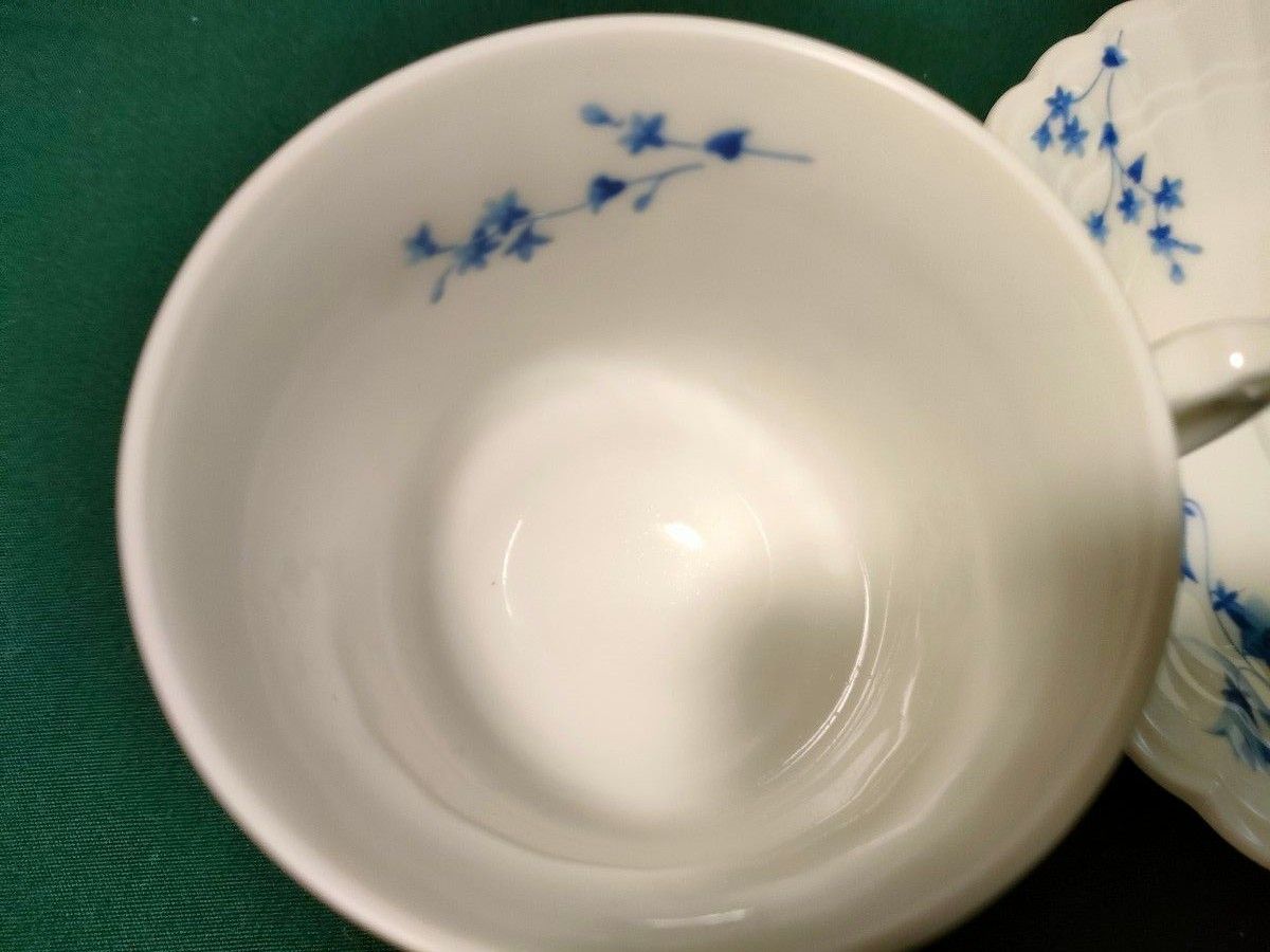 ノリタケ スタジオコレクション カップ&ソーサー 6客 9822 青い ノリタケ スタジオコレクション カップ&ソーサー 6客 9822 青い