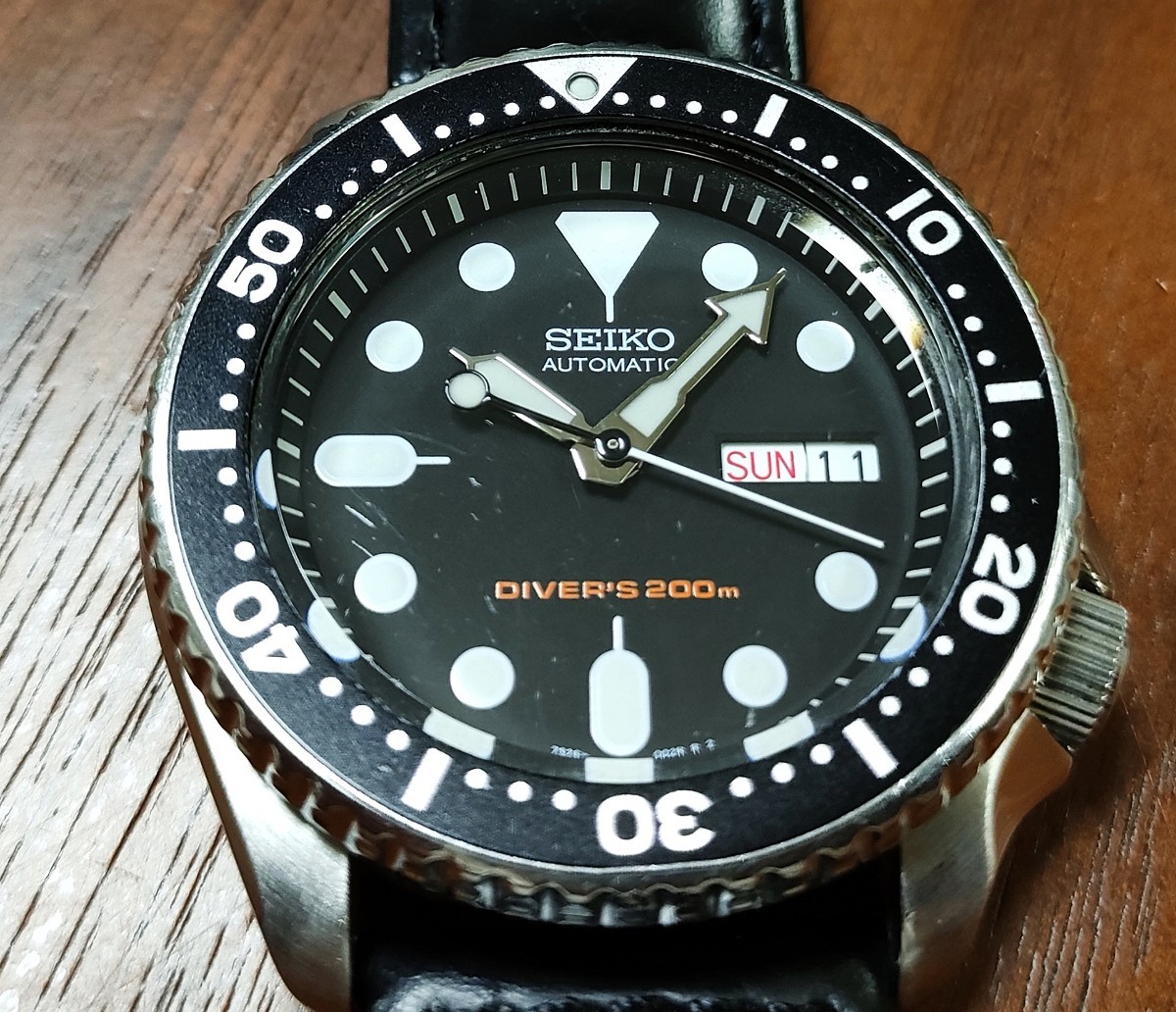 SEIKO SKX007KD セイコーブラックボーイ 機械式 自動巻き 腕時計 SEIKO SKX007KD セイコーブラックボーイ 機械式 自動巻き 腕時計