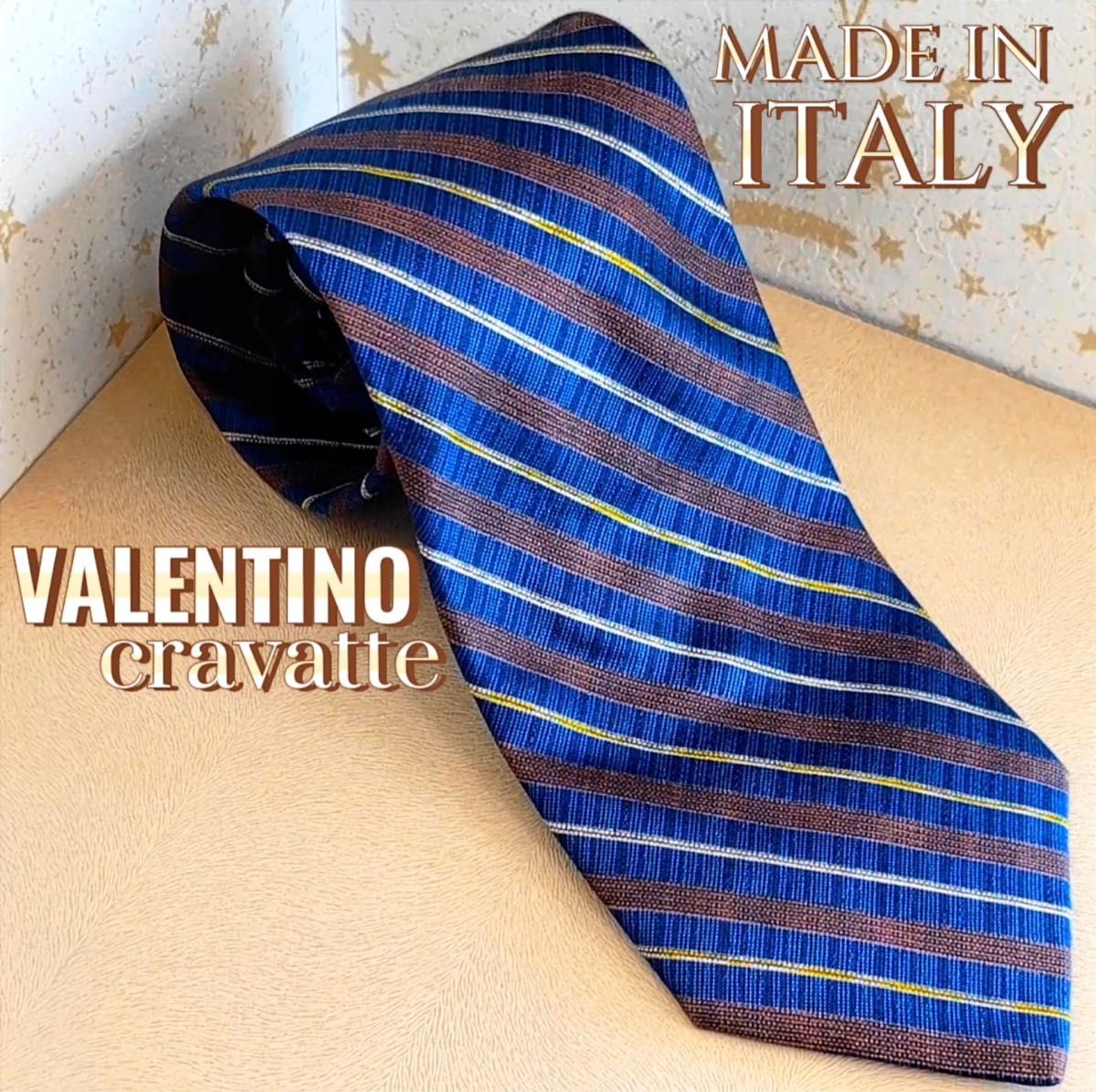 希少】 ヴァレンティノ VALENTINO クラヴァーテ CRAVATTE シルク 希少】 ヴァレンティノ VALENTINO クラヴァーテ CRAVATTE シルク