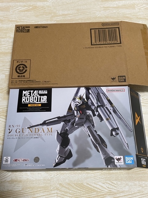 METAL ROBOT魂 νガンダム（ダブル・フィン・ファンネル装備型）アムロ・レイ逆襲のシャア　メタルロボット_画像1