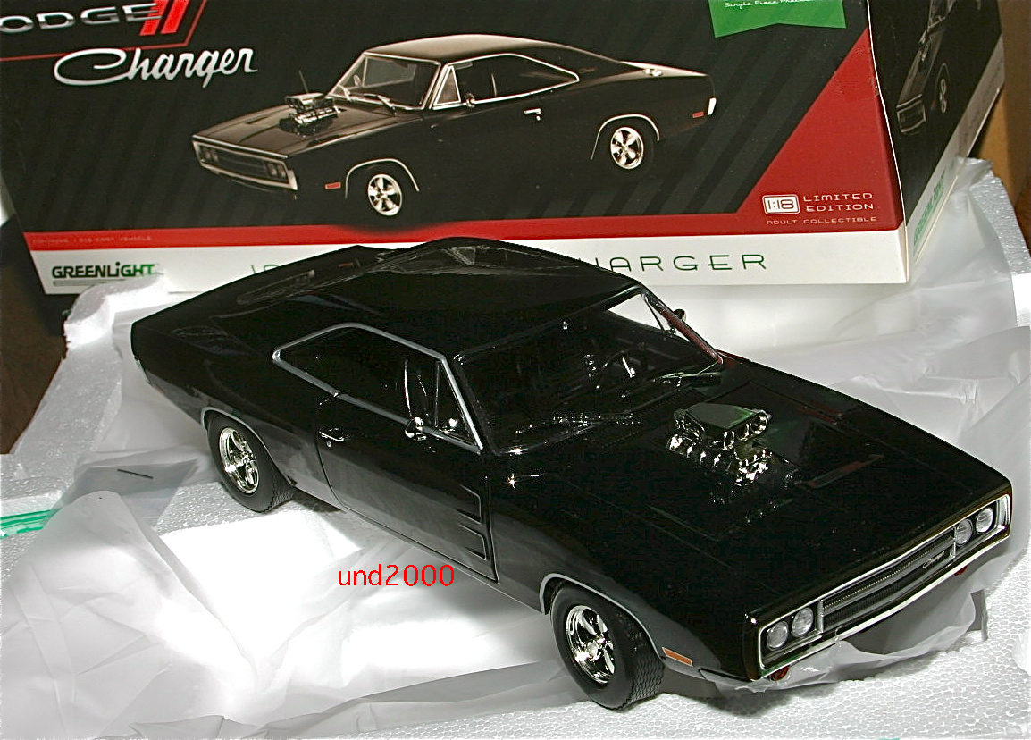 Greenlight 1/18 1970 Dodge Charger R/T ダッジ チャージャー Fast And Furious ワイルドスピード グリーンライト ドム ヴィンディーゼル_画像1