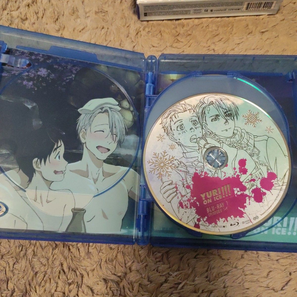 【美品】ユーリ!!! on ice 輸入版　DVD&Blu-ray　北米版
