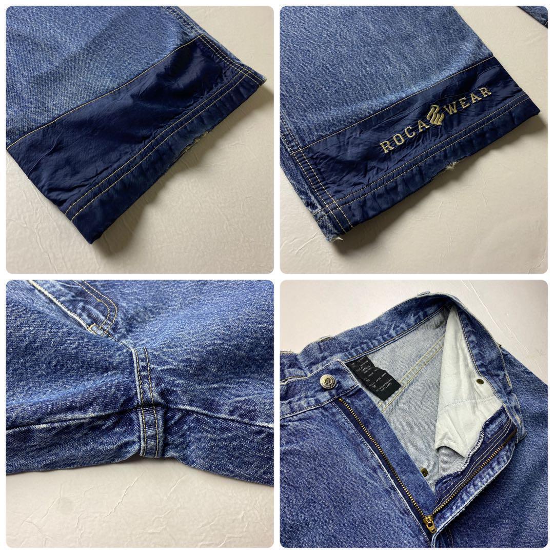 ROCAWEAR ロカウェア ロカウエア デニム ペインターパンツ ROCAWEAR ロカウェア ロカウエア デニム ペインターパンツ