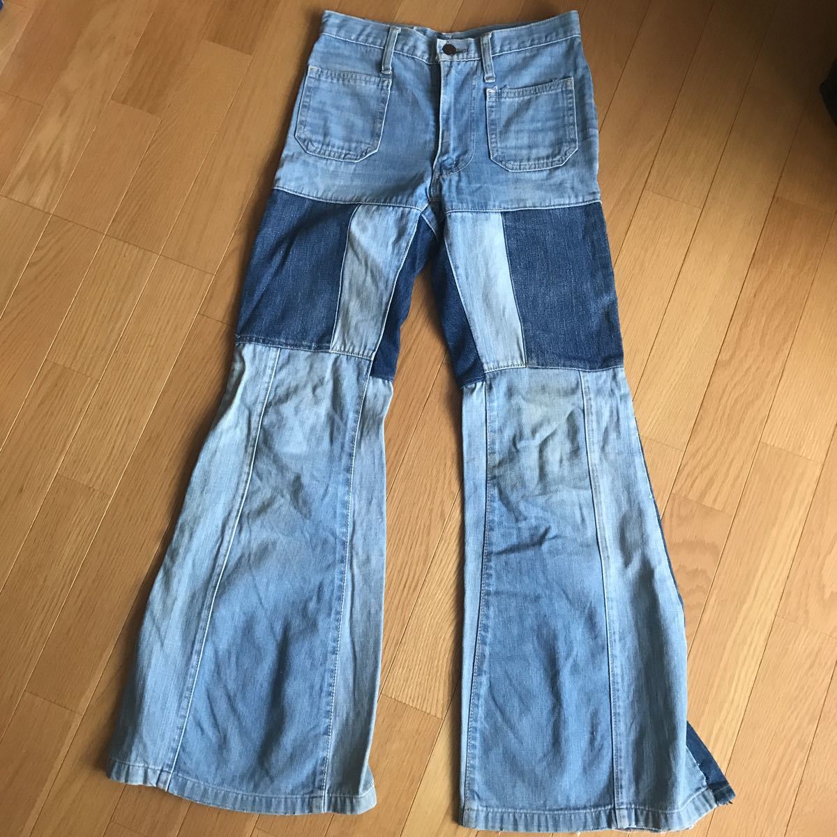 つぎはぎ ベルボトム vintage 100%正規品 メンズ