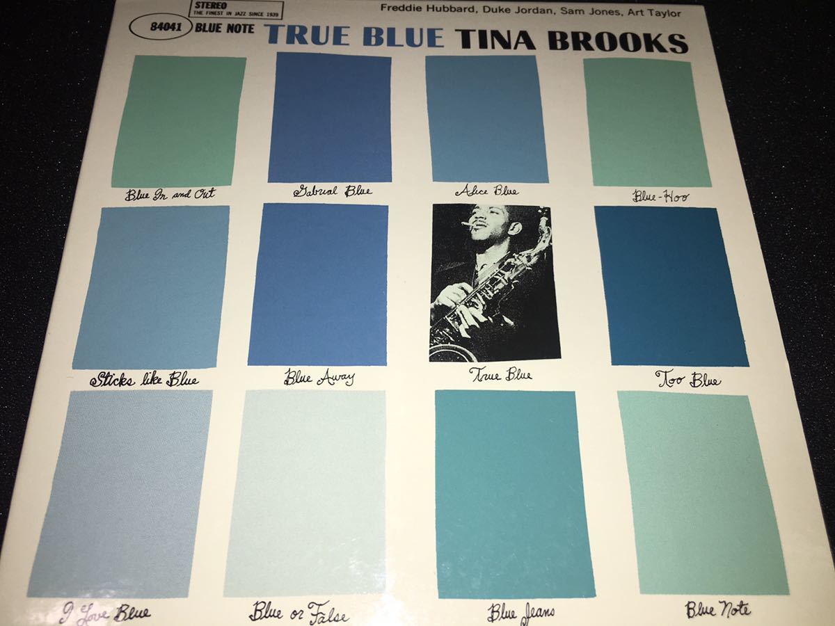 ティナ・ブルックス トゥルー・ブルー フレディ・ハバード デューク ジョーダン RVG リマスター オリジナル 紙 国内 Tina Brooks TRUE BLUE_画像1