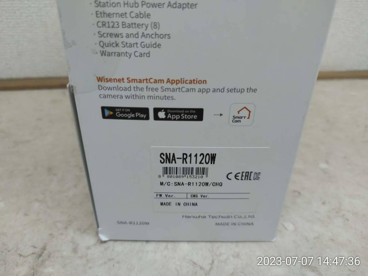 W498M16 未開封新品 SAMSUNG SMARTCAM A1 SNA-R1120W WIFIネットワークカメラ3台セット フルHD