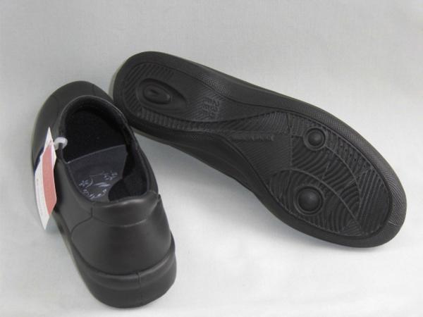  sale 23.5 made in Japan wide width 3E moon Star EVE Eve 259 black woman lady's ceremonial occasions . equipment slip-on shoes side-gore walking shoes 