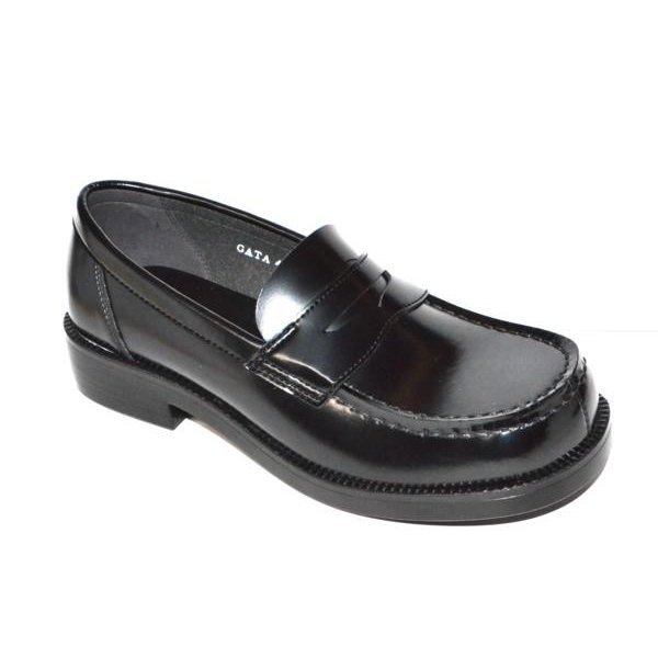 レディース　革靴　24.0  EEE 黒　日本製