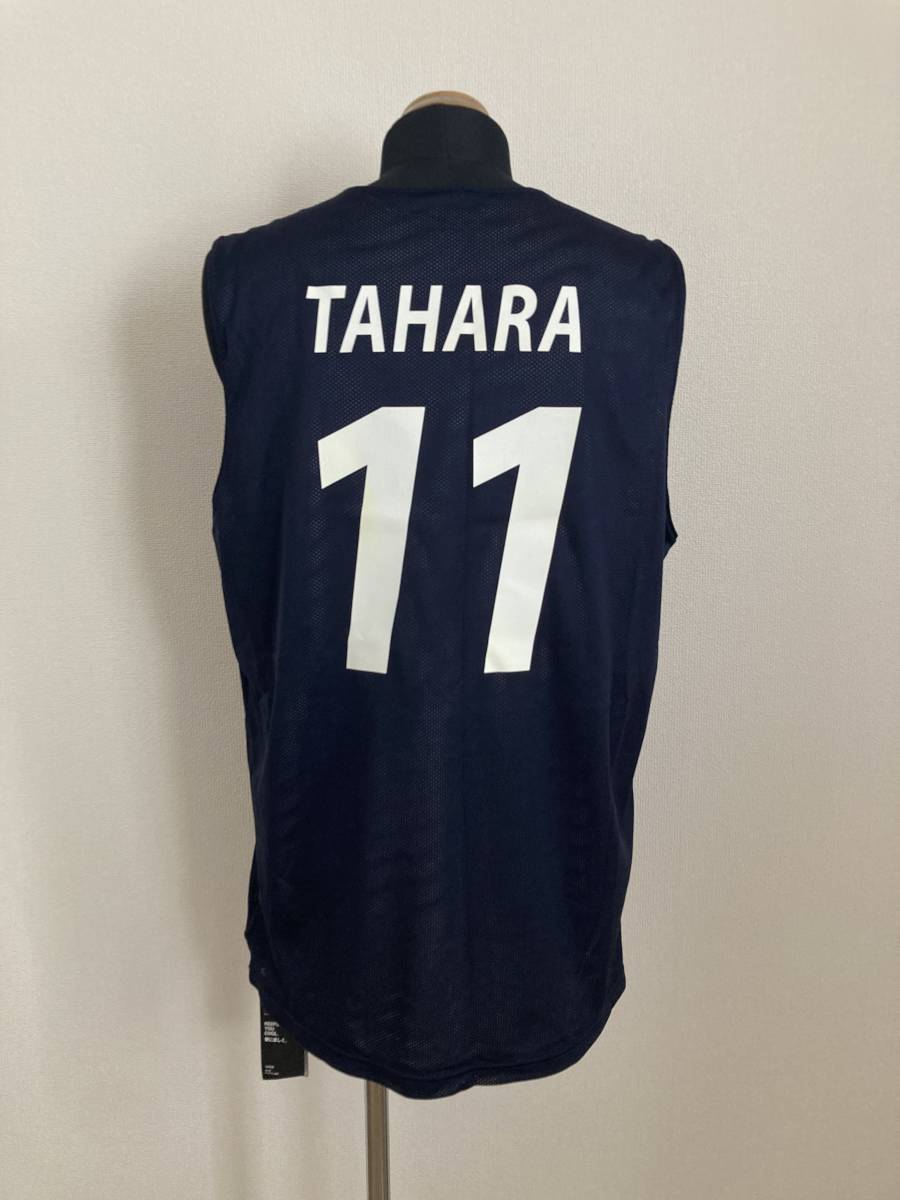 【LINK TOCHIGI BREX】タンクトップ LOOSE XL #11 TAHARA 田原隆徳 北海道 B.LEAGUE リンク栃木 リバーシブル 未使用品 送料無料_画像2