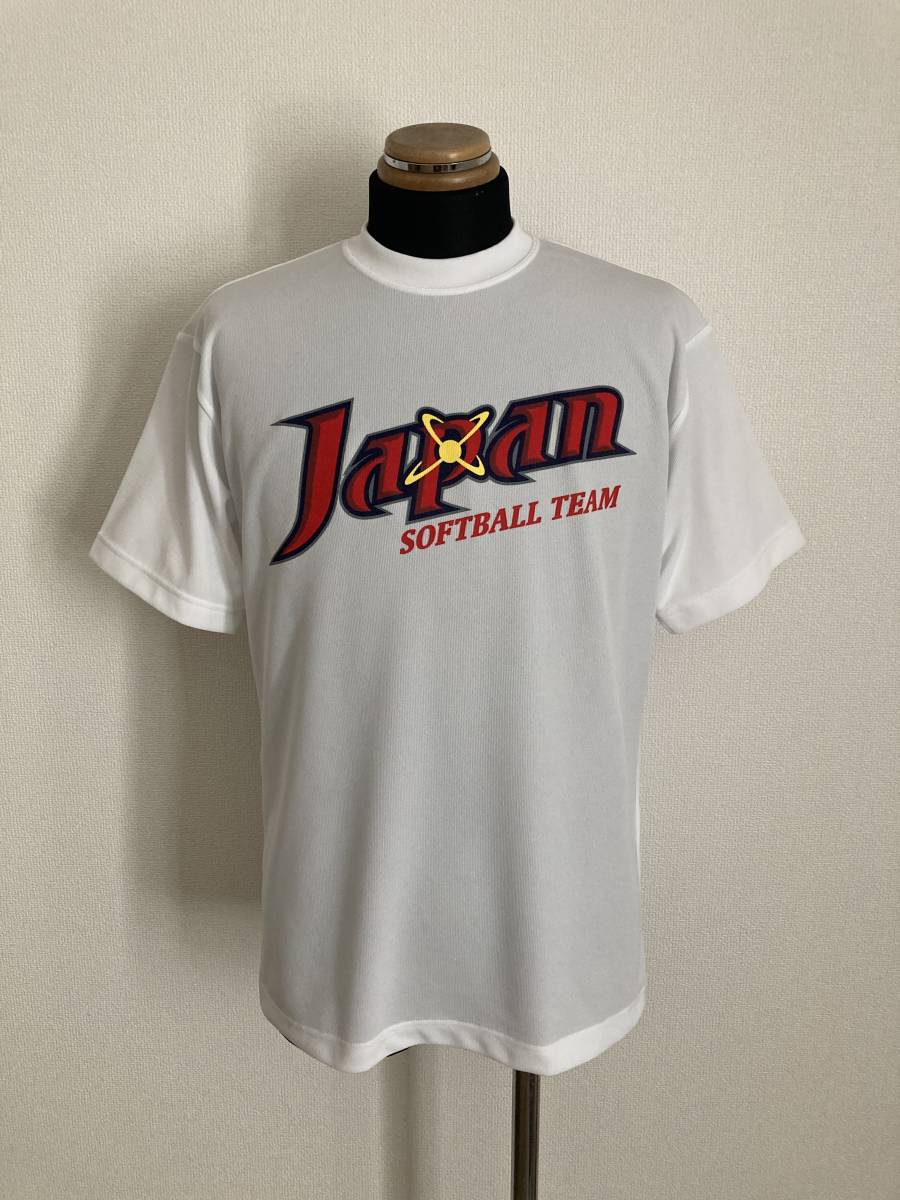 [Mizuno] T-shirt MF softball Japan representative sport material respondent . baseball usually put on etc. Mizuno free shipping 