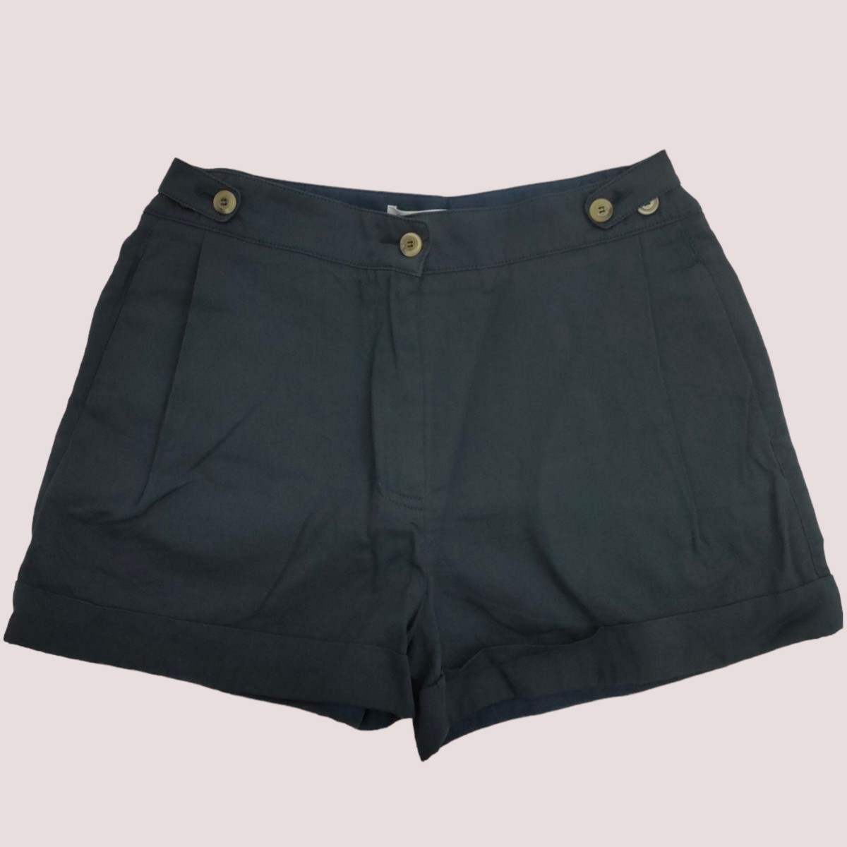 SEE BY CHLOE / See by Chloe lady's short pants short bread M size spring summer clothing navy I-2443