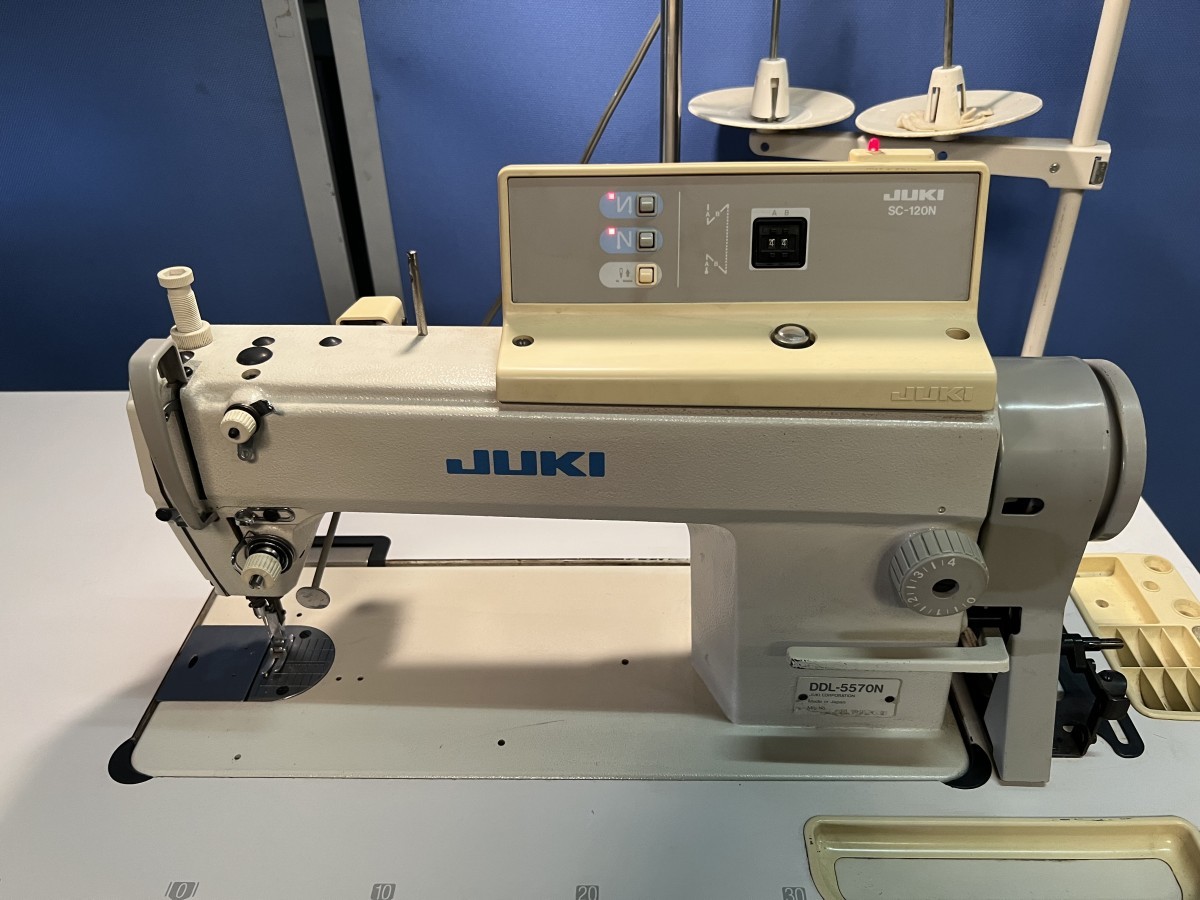 動作確認済み！JUKI 工業用ミシン DDL-5570N SC-120N 1本針本縫ミシン