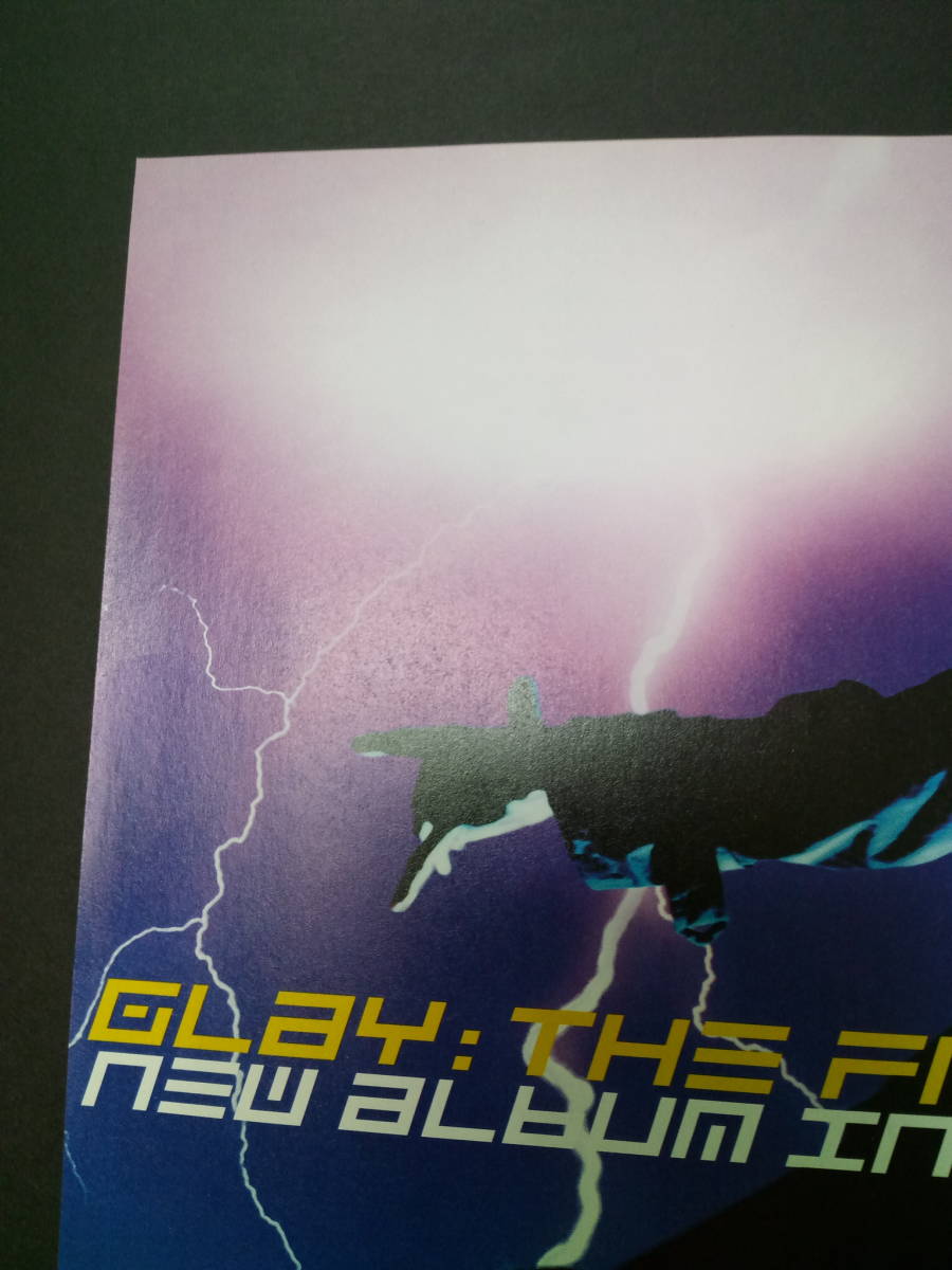 ★GLAY『THE FRUSTRATED』広告/ 簡単！入れるだけ額装セット2004年 当時物 ポスター風デザイン A4サイズ 送料230円～_画像6