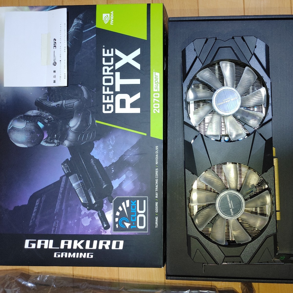 【最新入荷】 RTX 2070 super GeForce GTX NVIDIA グラフィックボード GALAKURO GAMING グラボ PCI Express