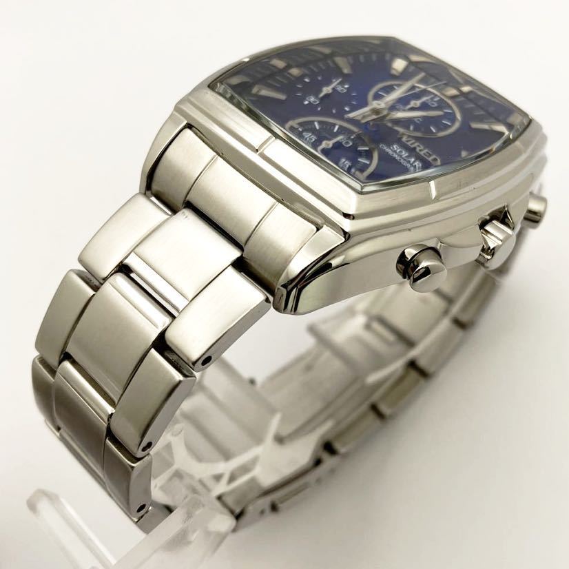 美品 ソーラー 送料込 セイコー SEIKO ワイアード WIRED クロノ 美品 ソーラー 送料込 セイコー SEIKO ワイアード WIRED クロノ
