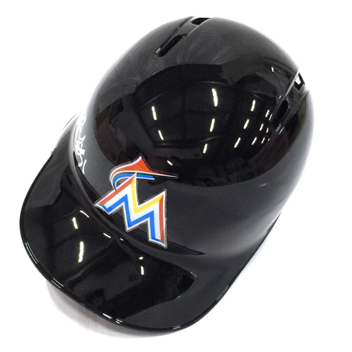 ローリングス イチロー マイアミマーリンズ 公式試合用 ヘルメット 直筆サイン入り 証明書付 MLB関連商品