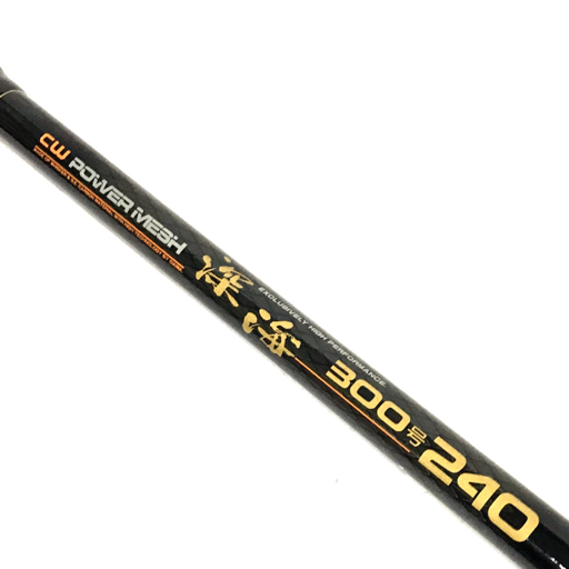 高評価レビュー ダイワCW POWER パワーメッシュ船竿深海竿 深海300号240 MESH ダイワ