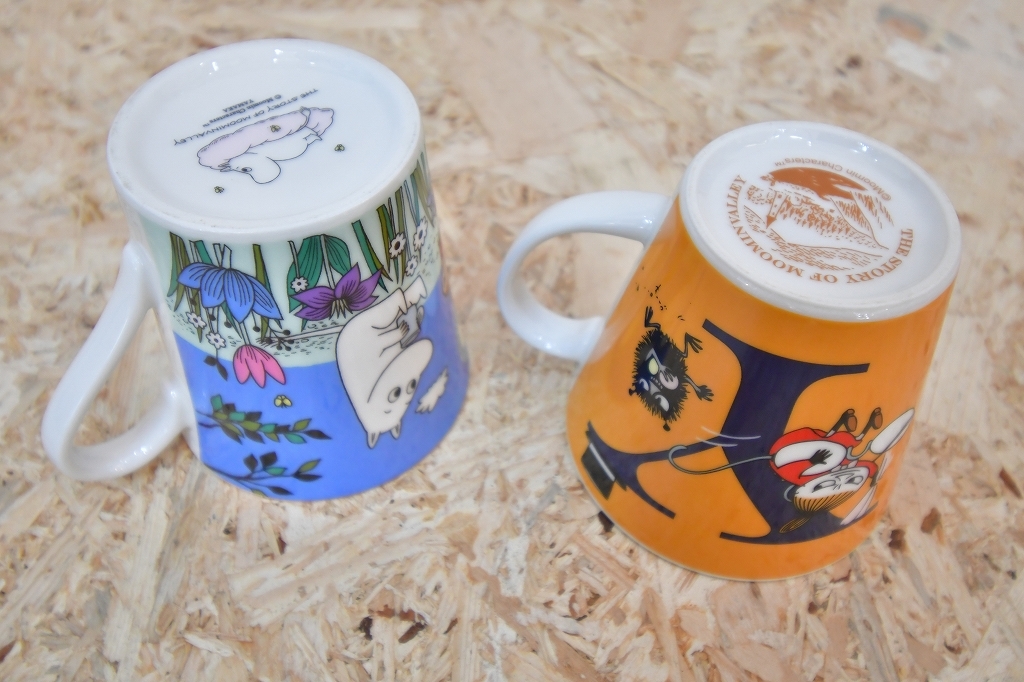 ムーミン マグカップ 2点セット MOOMIN ヤマカ 山加　 ミィ　スティンキー　スナフキン　ムーミン　即決_画像8