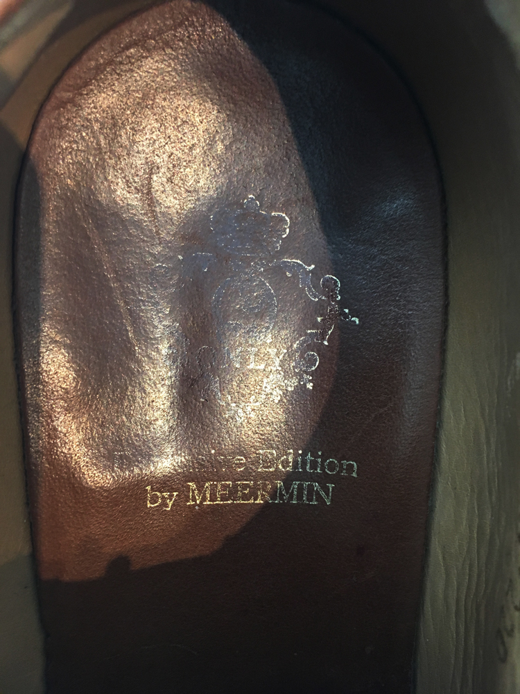 ONLY(オンリー) Exclusive Edition by MEERMIN(メルミン)セミブローグシューズ UK7 JP25～26.0cmくらい_画像9