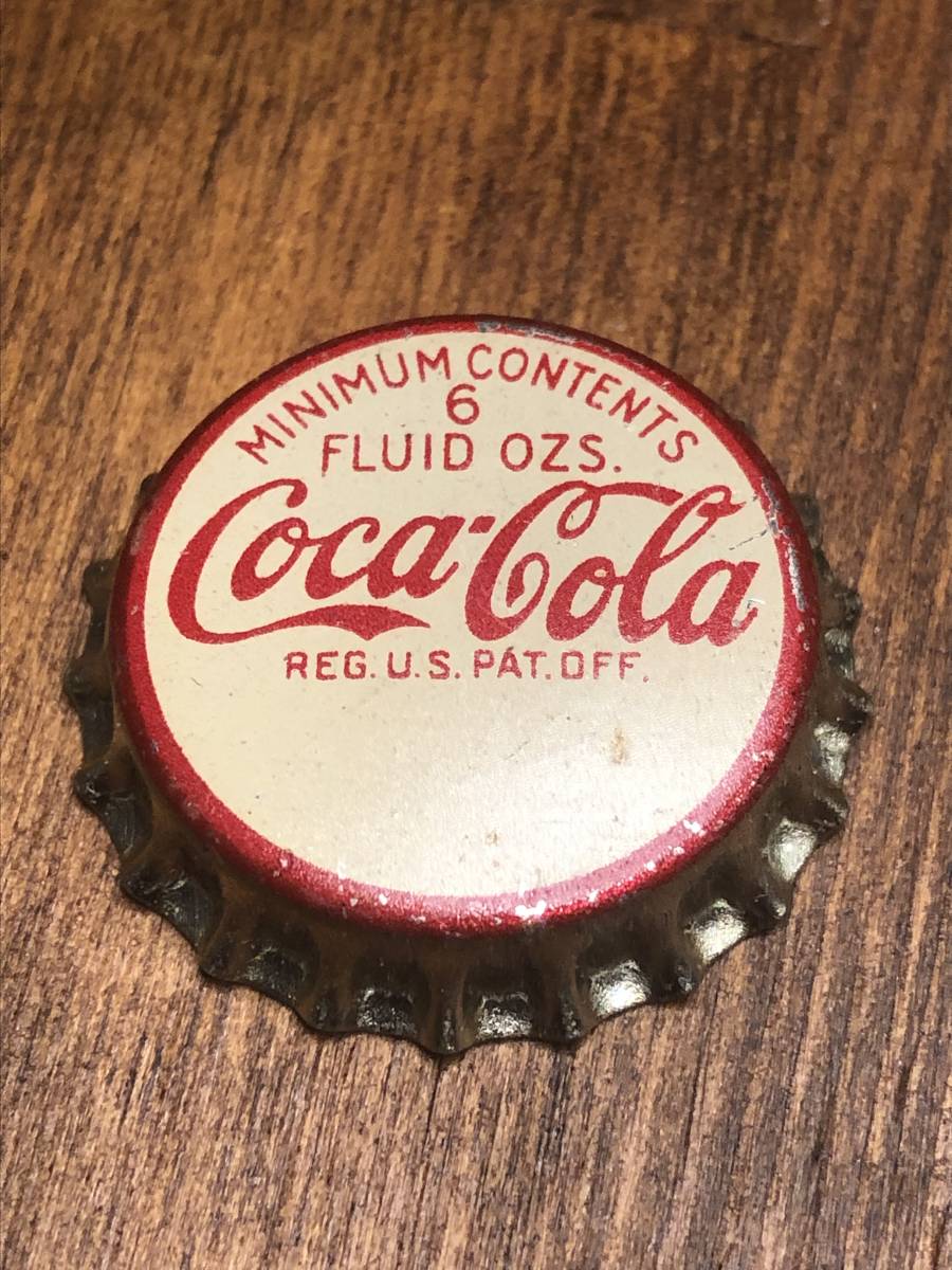 超安い品質 超希少 ビンテージ 本物 ボトルキャップ 栓 王冠 未使用 コカ・コーラ 1930年代アメリカ製 コカ・コーラ