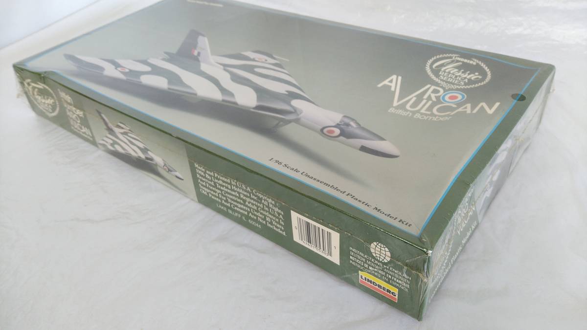 未開封 シュリンク付き LINDBERG British Bomber AVRO VULCAN 1/96 リンドバーグ アブロバルカン_画像9