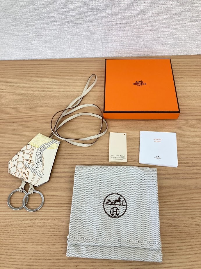 肌触りがいい 未使用品 HERMES エルメス ロングネックレス