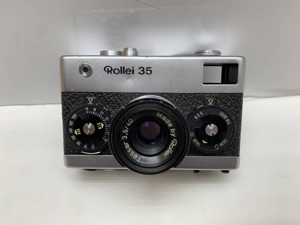 Rollei 35 カメラ Tessar 3.5/40 ローライ フィルムカメラ 欠損あり