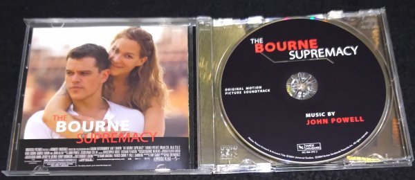 ボーン・スプレマシー　サントラCD★ジョン・パウエル　Bourne Supremacy Soundtrack John Powell Moby ジェイソン・ボーン US盤_画像2