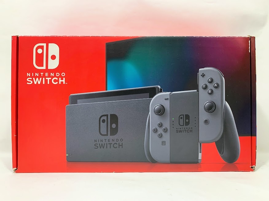 1円～ Nintendo Switch ニンテンドースイッチ グレー バッテリー強化版