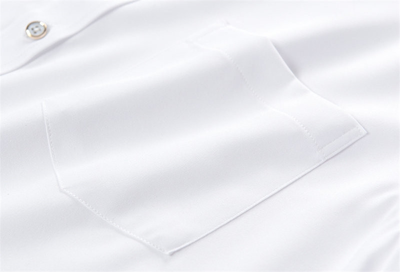 D905-L新品DCKMANY■カラーマッチング 長袖シャツ メンズ ドレスシャツ ノーアイロン ワイシャツ シルクのような質感/ダークグリーン_画像9