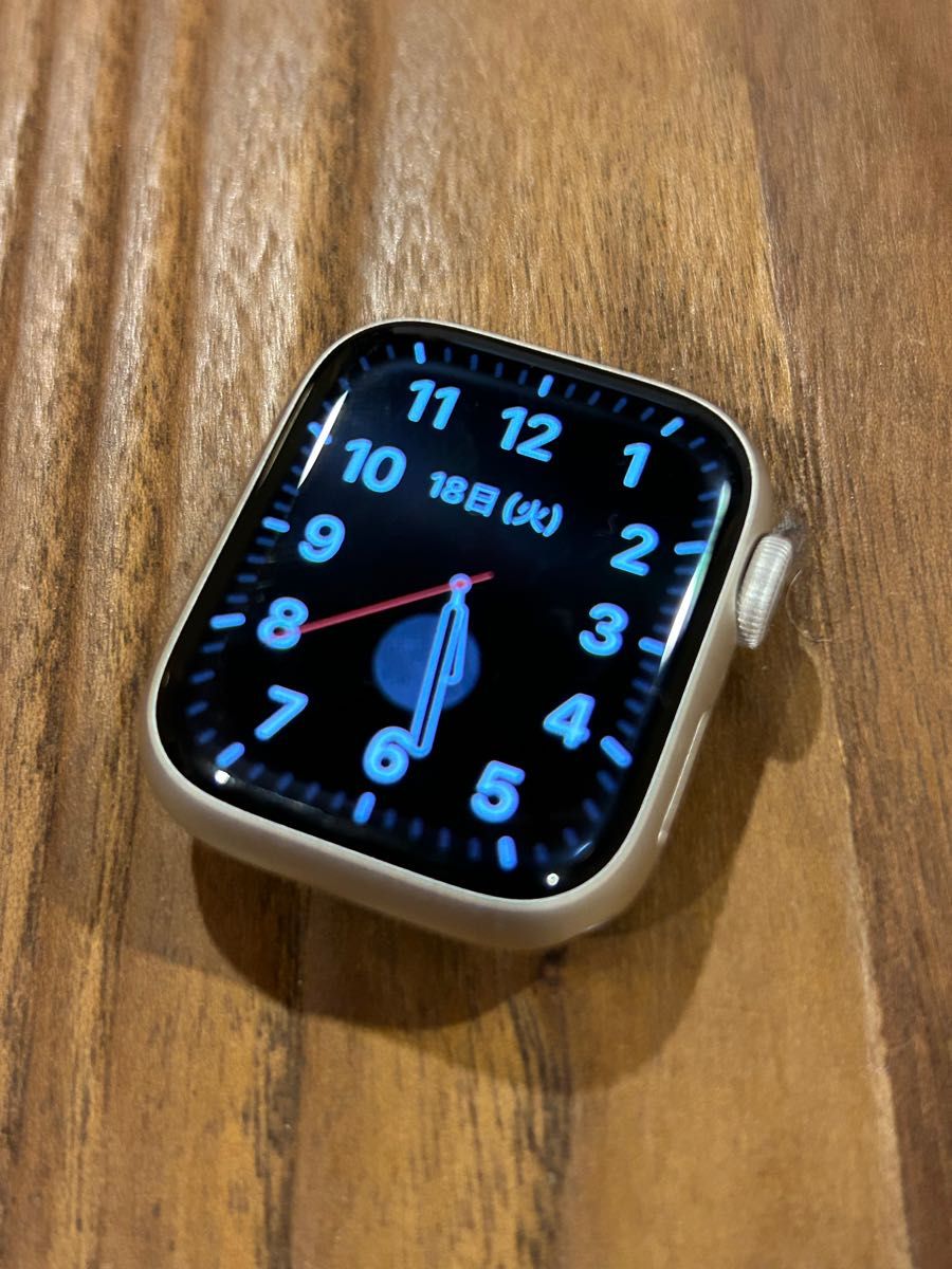 Apple Watch Series 8 GPSモデル 41mm スターライトアルミニウム Apple Watch Series 8 GPSモデル 41mm スターライトアルミニウム