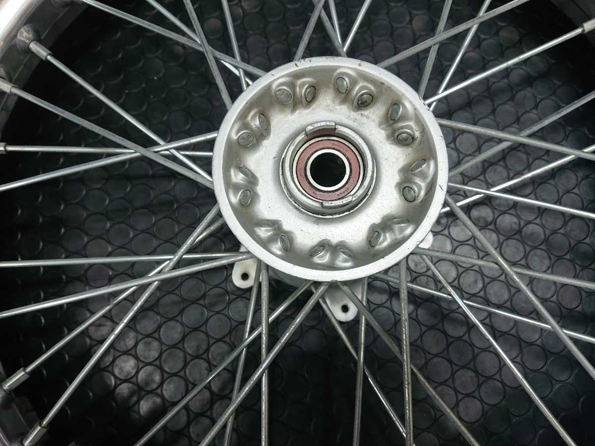 [RMX250S(SJ14A-102) taking out ] after market EXCEL(takasago) motard for aluminium rim front wheel 17xMT2.50{ tire extra } rare parts / ahead of time 